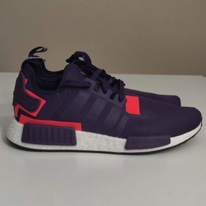 Adidas NMD R1 Legend Purple Shock Red